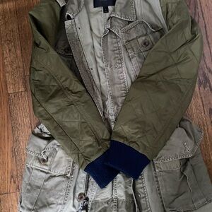 J. Crew Olive Green Casual Jacket